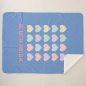 20 redenen die we van je houden - 20e verjaardag - sherpa deken (Voorkant (horizontaal))