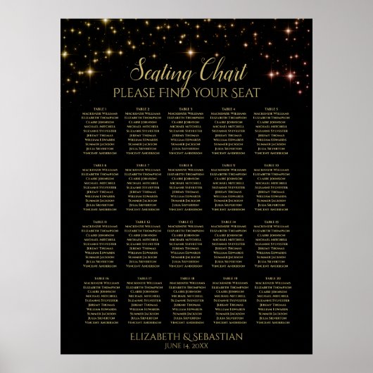 20 Reizigerskaarten voor voetzoolzegels Poster (Voorkant)