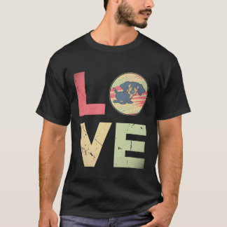 20 Retro vintage Dasault-hond Moeder Cadeaus Dasau T-shirt