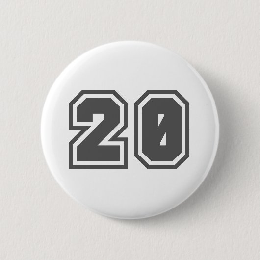 20 RONDE BUTTON 5,7 CM (Voorkant)