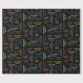 20 september, cadeaupapier voor cadeautjes (Vlak)