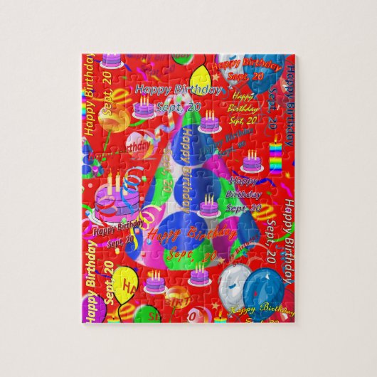 20 september Jigzaag Puzzle Legpuzzel (Verticaal)