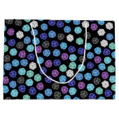 20 Sided Dice DND Games Kids Birthday Party Groot Cadeauzakje (Achterkant)