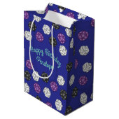 20 Sided Dice DND Games Kids Birthday Party Medium Cadeauzakje (Achterkant Gekanteld)