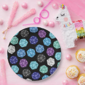 20 Sided Dice DND Games Kids Birthday Party Papieren Bordje (Feest)