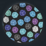20 Sided Dice DND Games Kids Birthday Party Papieren Bordje<br><div class="desc">Deze schattige, kleurrijke, schattige 20-zijdige DDND-spelletjes verjaardagsfeestjes zijn perfect voor een kerkers en draken, die het thema van het spelletje van kinderen tijdens hun verjaardag vieren! Pas de tekst aan om ze zelf te maken. Het moderne uiterlijk en gevoel is de perfecte manier om je kleine te vieren die graag...</div>