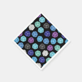 20 Sided Dice DND Games Kids Birthday Party Servet (Hoek)