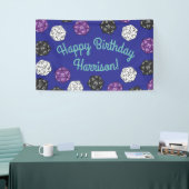 20 Sided Dice DND Games Kids Birthday Party Spandoek (Beurs)