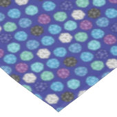 20 Sided Dice DND Games Kids Birthday Party Tafelkleed (Gekanteld)