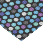 20 Sided Dice DND Games Kids Birthday Party Tafelkleed (Gekanteld)