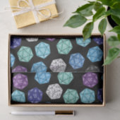 20 Sided Dice DND Games Kids Birthday Party Tissuepapier (Geschenk)