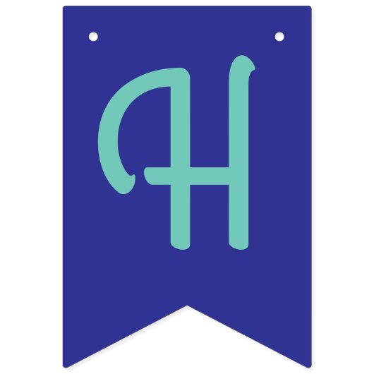 20 Sided Dice DND Games Kids Birthday Party Vlaggetjes (Tweede vlag)