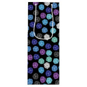 20 Sided Dice DND Games Kids Birthday Party Wijn Cadeautas (Voorkant)