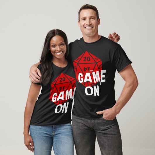 20 Sided Die - Gamer T-shirt (Unisex)