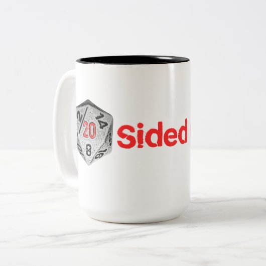 20 Sided Games Mok (Voorkant links)