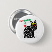 20 Sneeuwkat Spint-fectie Ronde Button 5,7 Cm (Voorkant /achterkant)