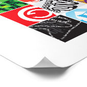 20 Squares Project II Poster (Hoek)