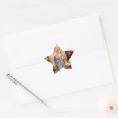 20 Sterstickers Maria en Jezus Ster Sticker (Envelop)