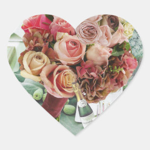 20 Sticker koraal op Misty Green