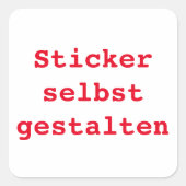 20 Sticker selbst gestalten (Voorkant)