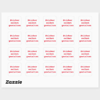 20 Sticker selbst gestalten