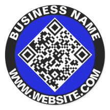 20 Stickers (Aangepaste QR-code voor bedrijfswebsi