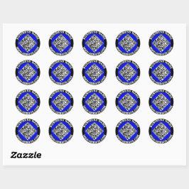 20 Stickers (Aangepaste QR-code voor bedrijfswebsi