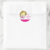 ♥ 20 STICKERS ♥ Schattige Roze Prinses Ballet meis (Tas)