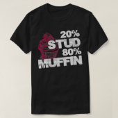 20 Stud 80 Muffin Sweet National Dessert Day Fun T-shirt (Design voorkant)