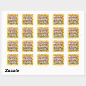 (20 stuks) Bloemige moeder citaat | Leuke stickers (Vel)
