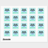 20 stuks - Contact (Adverteren, marketing) Promove Vierkante Sticker (Vel)