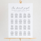 20 Tables Favorite People Acrylic Seating Chart Acryl Bord