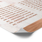 20 Tafelzitje Tafelenkopper Poster (Hoek)