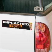 20 Trump-antitrump met 2-term vervaldatum Bumpersticker (Op Truck)