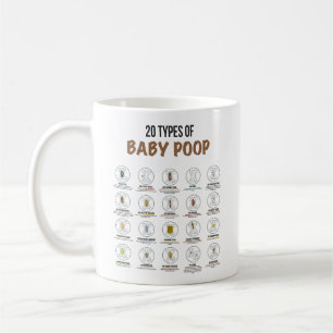 20 Types van Mok van de Koffie van de Poop 11oz va