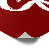 20% Verkoopteken, 18x24 Bruin Verkoop Poster (Hoek)