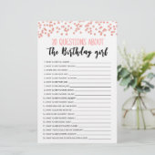 20 Vragen over het 'goudmeisje' Editable game (Staand voorkant)