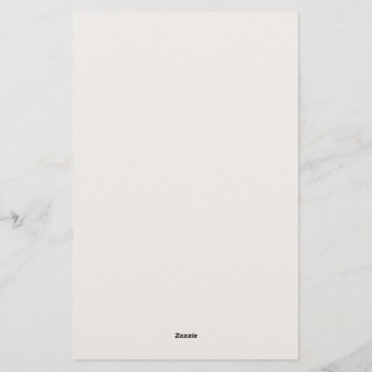 20 Vragen over het spel van het Bride Vrijgezellen Briefpapier (Achterkant)