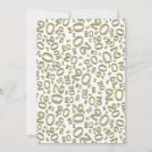 20 - Willekeurig Nummerpatroon Goud/Wit 20e Gebeur Kaart (Achterkant)