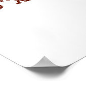 20"x16" Standaard Halfglans Poster (Hoek)