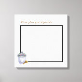 20 "x20" Handtekening Canvas Zomer Land Wedding Ru (Voorkant)