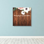 20 x20 inch Handtekening Canvas Geometric Garden R (Insitu (Houten vloer))