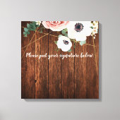 20 x20 inch Handtekening Canvas Geometric Garden R (Voorkant)