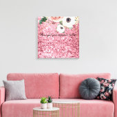 20 x20 inch Handtekening Canvas Geometric Garden R (Insitu (Woonkamer))