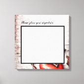 20 x20-inch Handtekening Canvas landsleutel voor m (Voorkant)