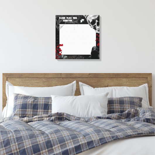 20 "x20" Signature Canvas Haunting Adeline Zade Me (Insitu (Slaapkamer))