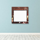 20 "x20" Signature Canvas katoenen tak op donkere (Insitu (Houten vloer))