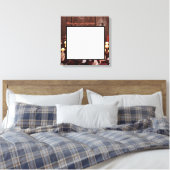 20 "x20" Signature Canvas katoenen tak op donkere (Insitu (Slaapkamer))