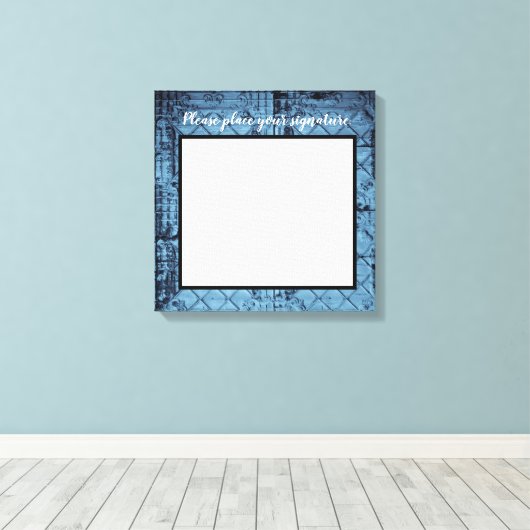 20 "x20" Signature Canvas Rustiek Tin Panel Plafon (Insitu (Houten vloer))