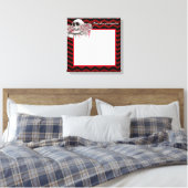 20 "x20" Signature Canvas schedel Roos Gotische Ch (Insitu (Slaapkamer))
